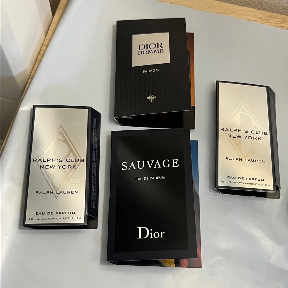 Dior & Ralph Lauren PARFUMS For Men-NEW